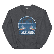 Load image into Gallery viewer, Boating on Lake Anna - Crewneck Sweatshirt