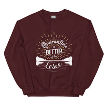 Load image into Gallery viewer, Lake Frederick Quarantine is Better at the Lake - Crewneck Sweatshirt