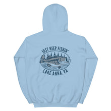 Load image into Gallery viewer, Lake Anna Just Keep Fishin' - Signature Hoodie Sweatshirt