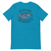 Load image into Gallery viewer, Lake Frederick Just Keep Fishin' - Signature T-Shirt