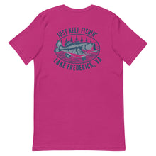 Load image into Gallery viewer, Lake Frederick Just Keep Fishin' - Signature T-Shirt