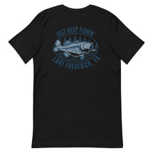 Load image into Gallery viewer, Lake Frederick Just Keep Fishin' - Signature T-Shirt