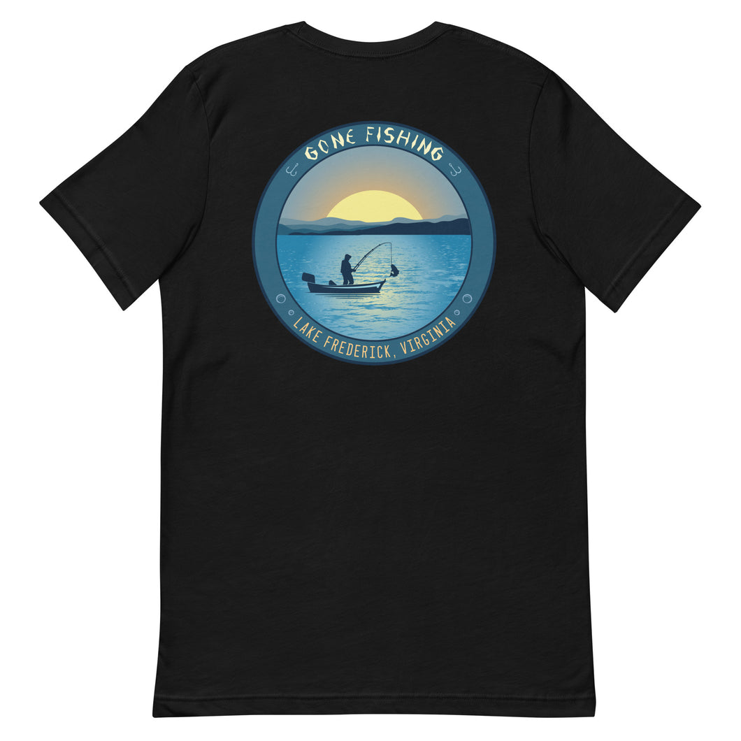 Lake Frederick Gone Fishing - Signature T-Shirt