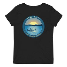 Load image into Gallery viewer, Lake Frederick Gone Fishing - Signature V-Neck T-Shirt