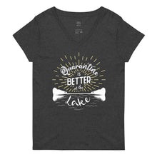 Load image into Gallery viewer, Lake Anna Quarantine is Better at the Lake - V-Neck T-Shirt
