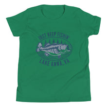 Load image into Gallery viewer, Lake Anna Just Keep Fishin' - Youth T-Shirt