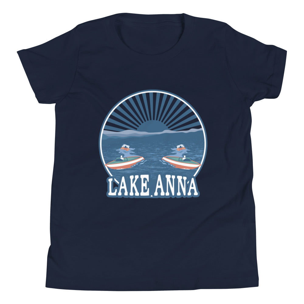 Boating on Lake Anna - Youth T-Shirt