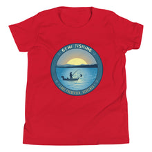 Load image into Gallery viewer, Lake Frederick Gone Fishing - Youth T-Shirt