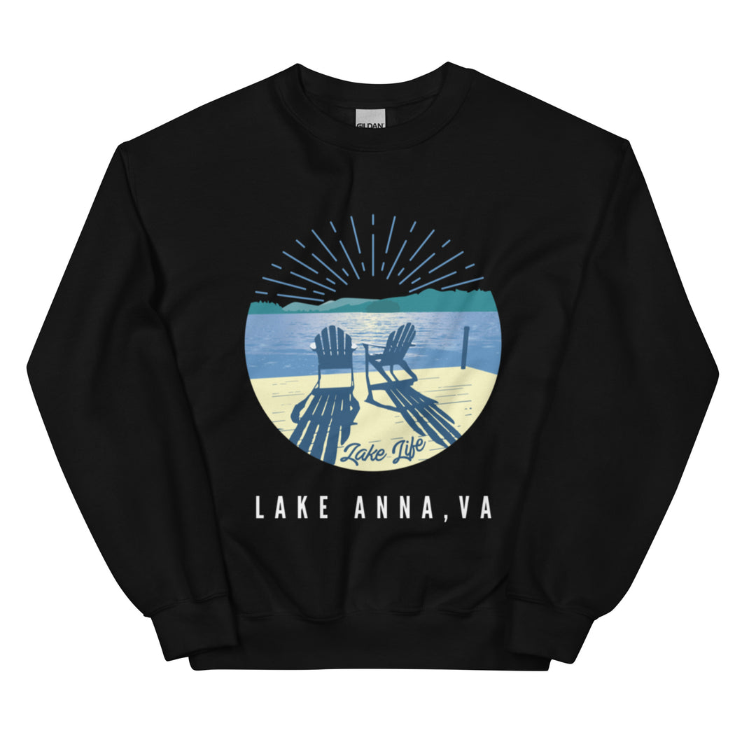 Lake Anna Lake Life - Crewneck Sweatshirt