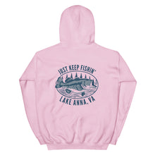Load image into Gallery viewer, Lake Anna Just Keep Fishin&#39; - Signature Hoodie Sweatshirt
