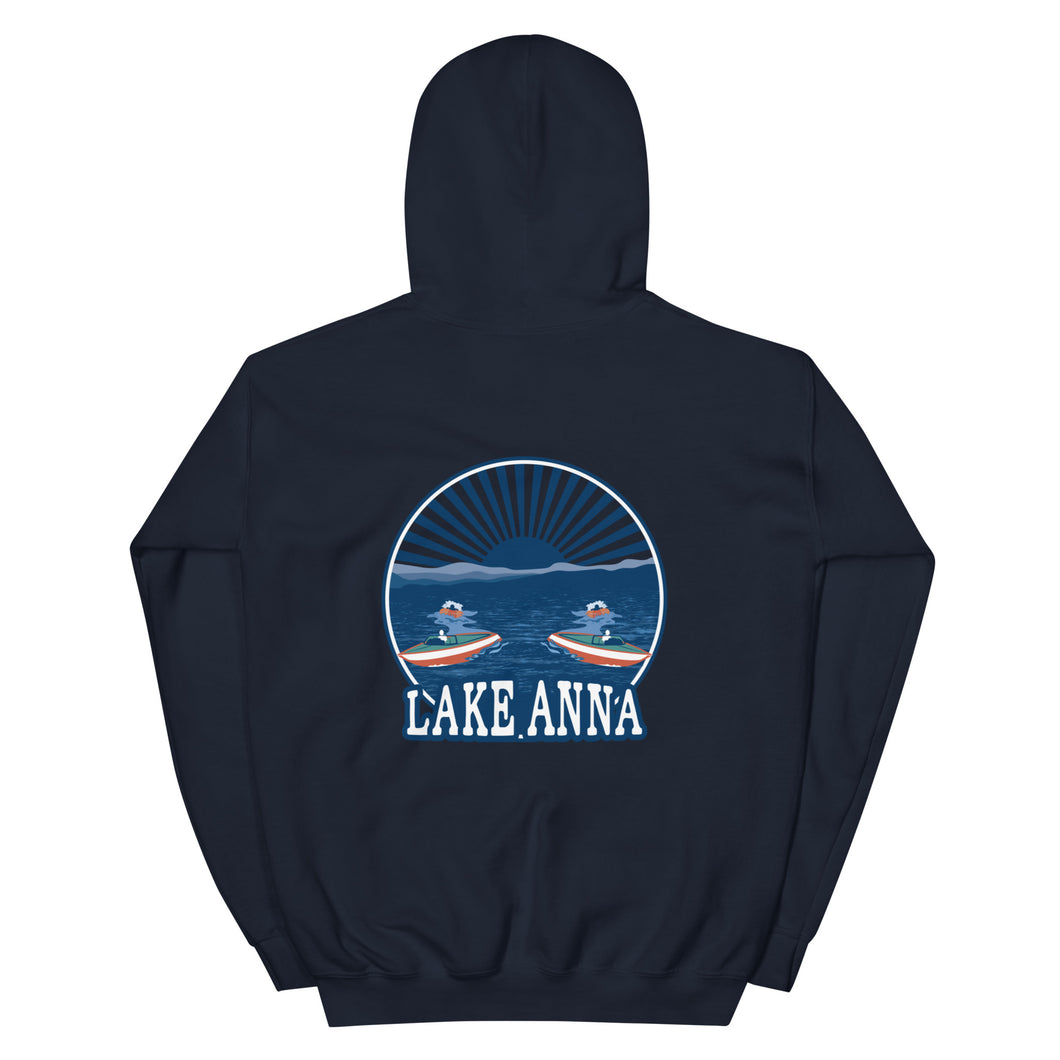 Boating on Lake Anna - Signature Hoodie Sweatshirt