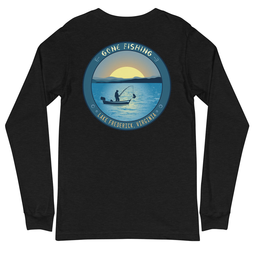 Lake Frederick Gone Fishing - Signature Long Sleeve T-Shirt