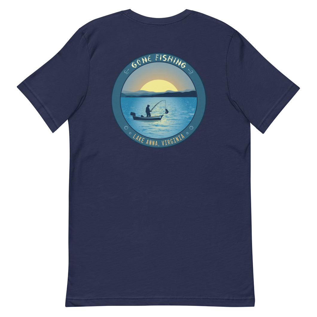 Lake Anna Gone Fishing - Signature T-Shirt