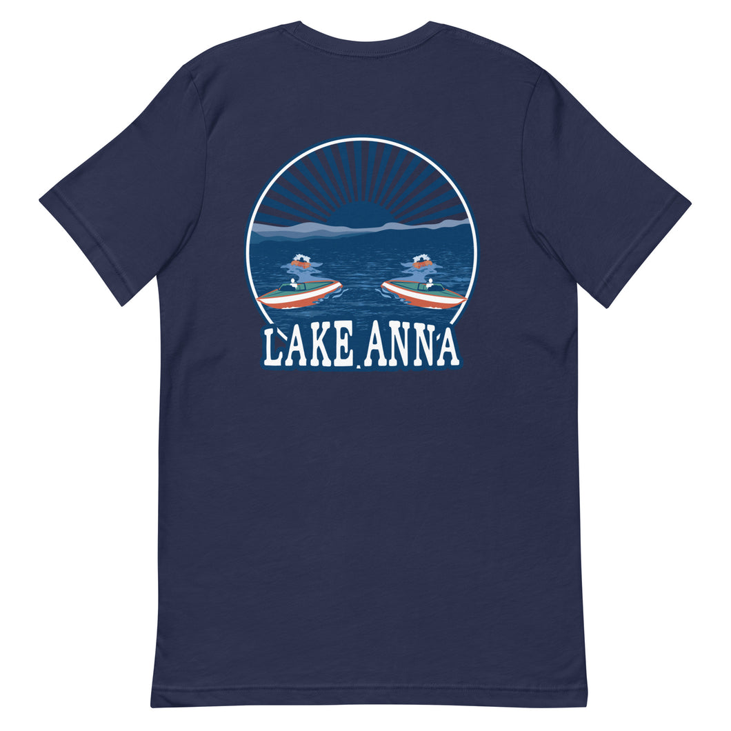 Boating on Lake Anna - Signature T-Shirt