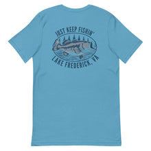 Load image into Gallery viewer, Lake Frederick Just Keep Fishin&#39; - Signature T-Shirt
