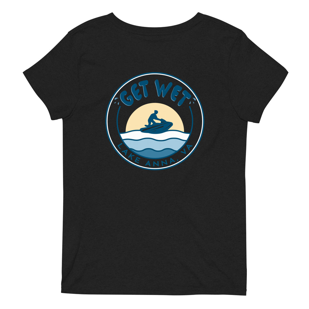 Lake Anna Jet Ski - Signature V-Neck T-Shirt