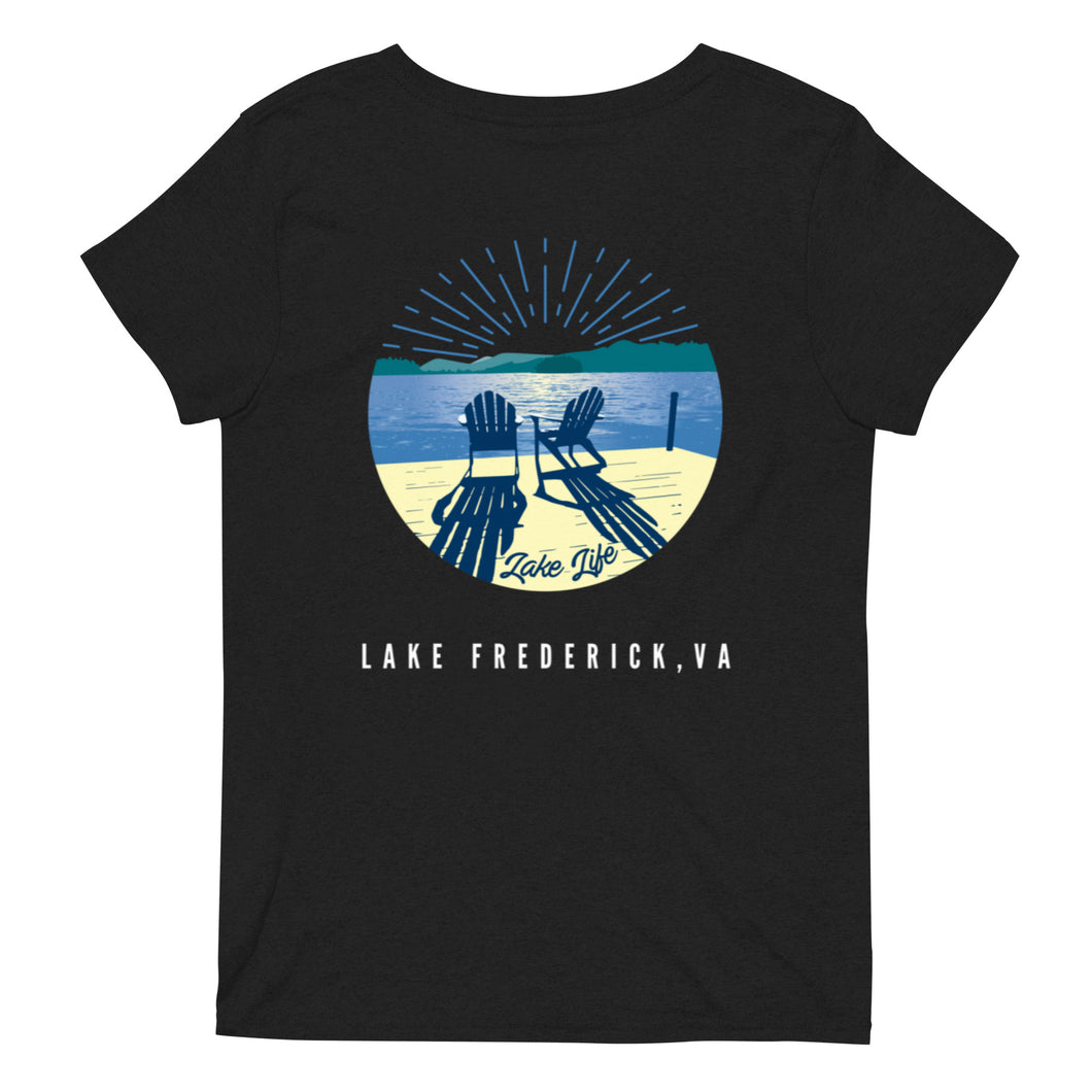 Lake Frederick Lake Life - Signature V-Neck T-Shirt