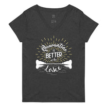 Load image into Gallery viewer, Lake Anna Quarantine is Better at the Lake - V-Neck T-Shirt
