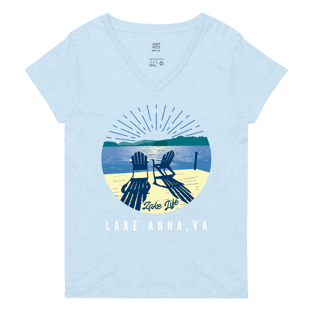 Lake Anna Lake Life - V-Neck T-Shirt